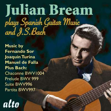 Julian Bream plays J. S. Bach &amp; Spanish Guitar, CD
