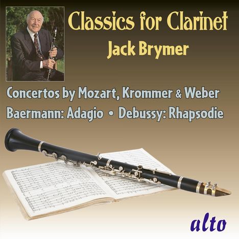 Jack Brymer - Classics for Clarinet, CD
