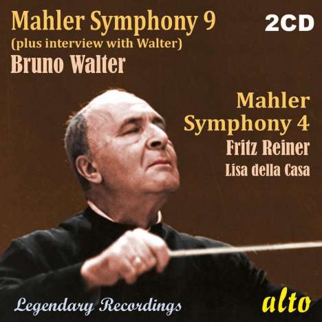 Gustav Mahler (1860-1911): Symphonien Nr.4 &amp; 9, 2 CDs