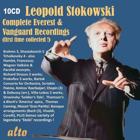 Leopold Stokowski - Complete Everest &amp; Vanguard Recordings, 10 CDs