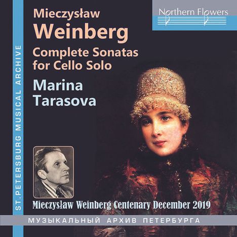 Mieczyslaw Weinberg (1919-1996): Sonaten Nr.1-4 für Cello solo (op.72,86,106,104b), CD