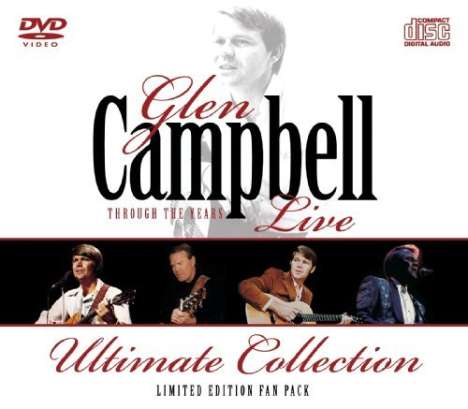 Glen Campbell: Live Through The Years (Limited Edition), 1 CD und 1 DVD