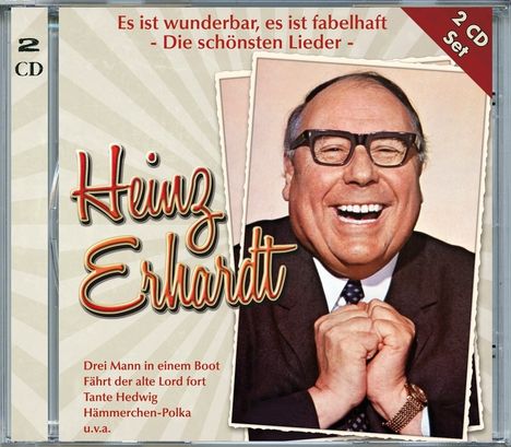Heinz Erhardt (1909-1979): Heinz Erhardt - Die schönsten Lieder, 2 CDs