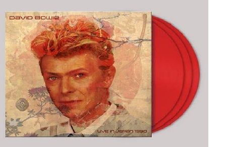 David Bowie (1947-2016): Live In Japan 1990 (Limited Numbered Edition) (Red Vinyl), 3 LPs
