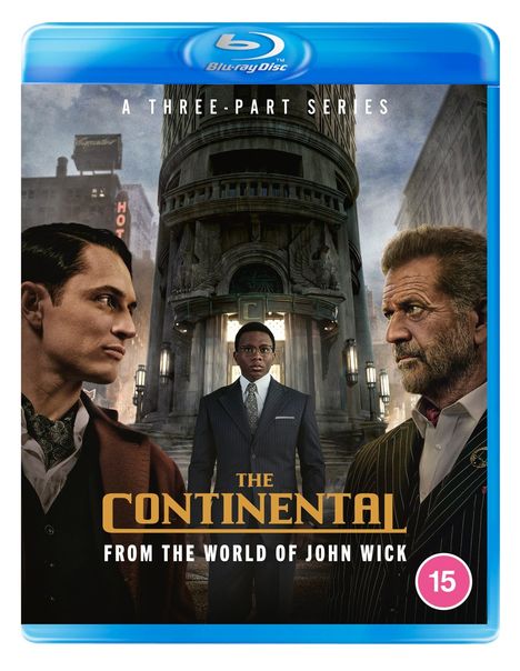 The Continental: From The World Of John Wick (2023) (Blu-ray) (UK Import), Blu-ray Disc