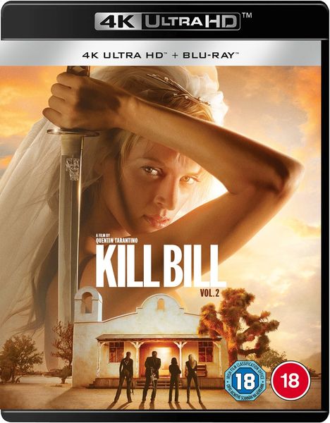 Kill Bill: Volume 2 (2004) (Ultra HD Blu-ray & Blu-ray) (UK Import), 1 Ultra HD Blu-ray und 1 Blu-ray Disc