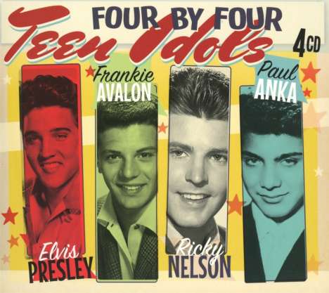 Four by Four - Teen Idols, 4 CDs