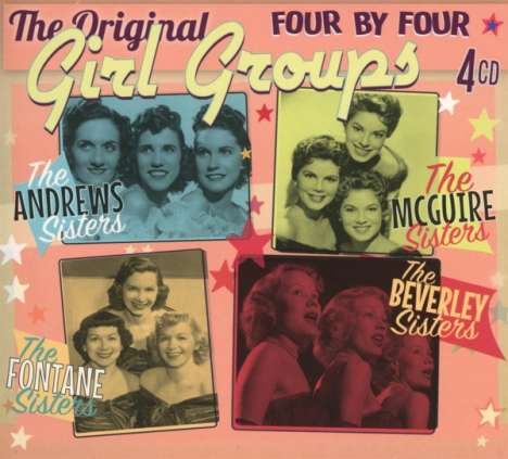 Four By Four - The Original Girl Groups, 4 CDs