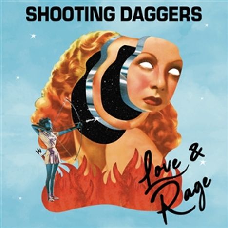 Shooting Daggers: Love &amp; Rage (Limited Edition) (Ultra Clear &amp; Blue Galaxy Vinyl), LP