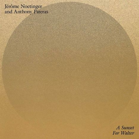 Noetinger,Jerome &amp; Pateras,Anthony: A Sunset For Walter, LP