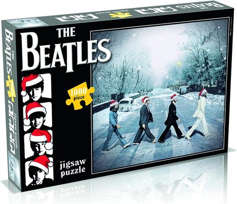 Beatles - Puzzle: Christmas Abbey Road (1000 Teile), Merchandise