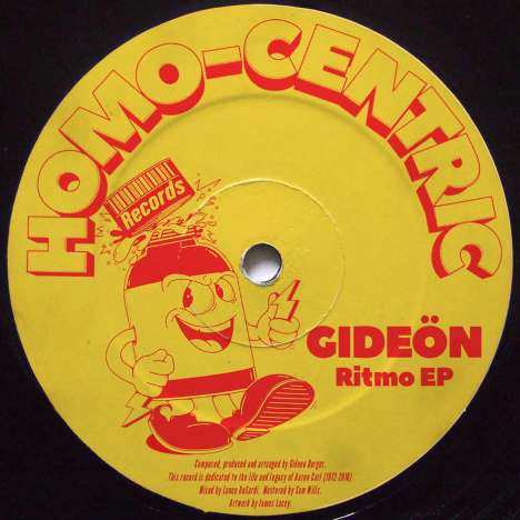 Gideon: Ritmo EP, Single 12"