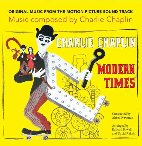 Charles (Charlie) Chaplin (1889-1977): Filmmusik: Modern Times, LP