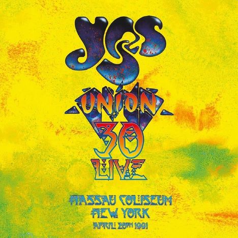 Yes: Union 30 Live: Nassau Colosseum, 20th April, 1991, 2 CDs und 1 DVD