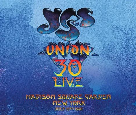 Yes: Union 30 Live: Madison Square Garden, NYC, 2 CDs und 1 DVD