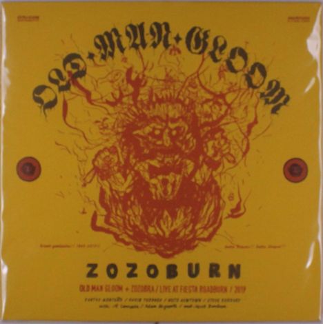 Old Man Gloom: Zozoburn: O.M.G &amp; Zozobra Live At Fiesta Roadburn 2019, 2 LPs