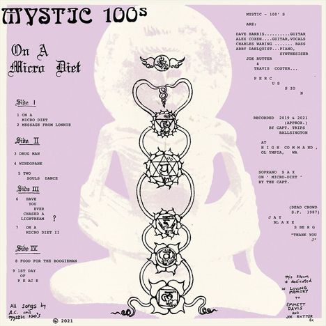 Mystic 100's: On A Micro Diet, 2 LPs