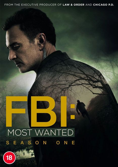 FBI: Most Wanted Season 1 (UK Import mit deutscher Tonspur), 4 DVDs