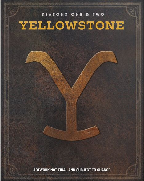 Yellowstone Season 1 &amp; 2 (Blu-ray) (UK Import), 6 Blu-ray Discs