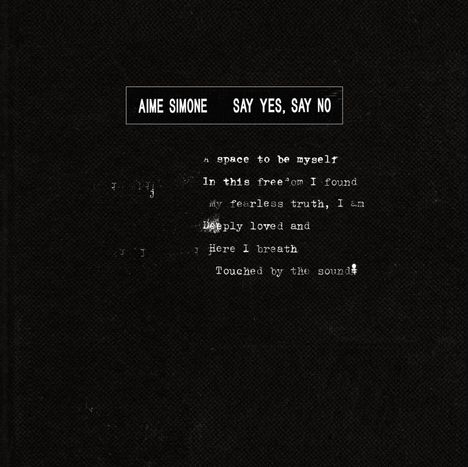 Aime Simone: Say Yes, Say No, LP