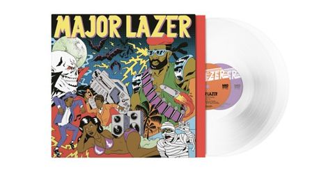 Major Lazer: Guns Don't KillPeople ... Lazers Do (Clear Vinyl) (Limited Edition) (15th Anniversary Edition), 2 LPs