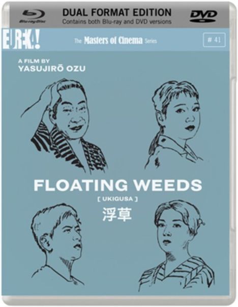 Floating Weeds (1959) (Blu-ray &amp; DVD) (UK Import), 1 Blu-ray Disc und 1 DVD