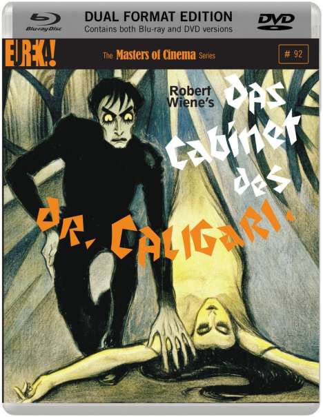 Das Cabinet des Dr. Caligari (Blu-ray &amp; DVD) (UK-Import), 1 Blu-ray Disc und 1 DVD