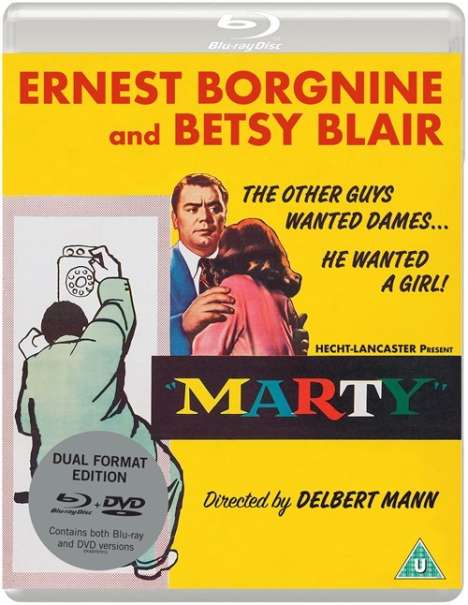 Marty (Blu-ray &amp; DVD) (UK Import), 1 Blu-ray Disc und 1 DVD
