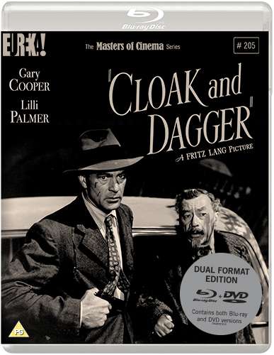 Cloak And Dagger (1945) (Blu-ray &amp; DVD) (UK Import), 1 Blu-ray Disc und 1 DVD