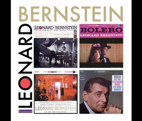 Leonard Bernstein - Dirigent &amp; Pianist, 4 CDs
