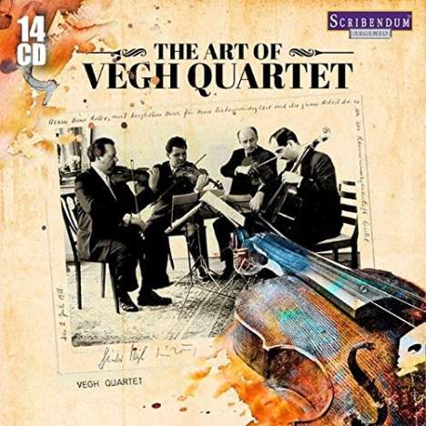 Vegh Quartett - The Art of Vegh Quartet, 14 CDs