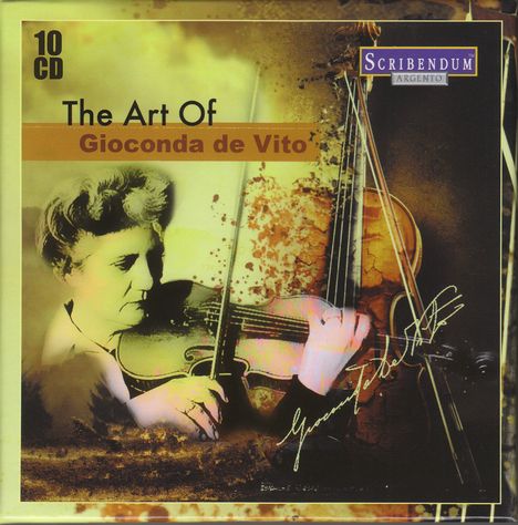 The Art of Gioconda de Vito, 10 CDs