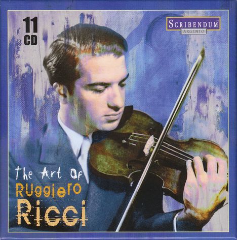 Ruggiero Ricci - The Art of Ruggiero Ricci, 11 CDs