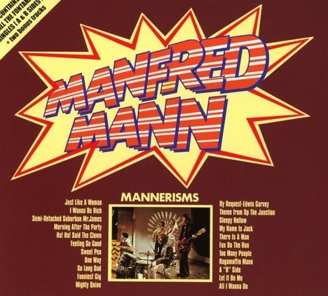 Manfred Mann: Mannerisms, CD