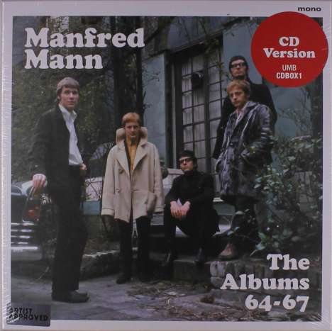 Manfred Mann: The Albums 64 - 67 (Box-Set), 4 CDs und 1 DVD