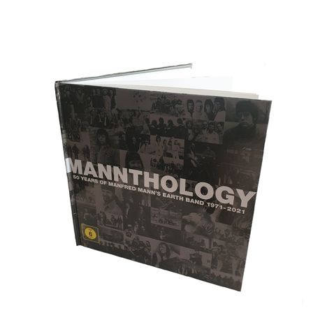 Manfred Mann: Mannthology - 50 Years Of Manfred Mann's Earth Band 1971 - 2021 (Deluxe Edition), 4 CDs, 2 DVDs und 1 Buch