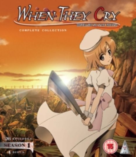 When They Cry Season 1 (2006) (Blu-ray) (UK Import), 4 Blu-ray Discs