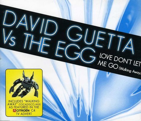 David Guetta: Love Don't Let Me Go, Maxi-CD
