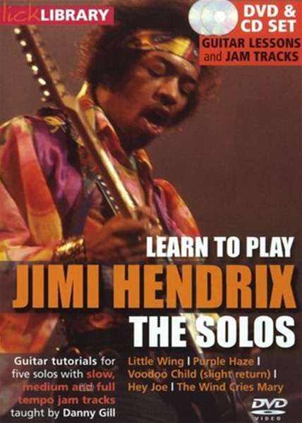 Lick Library: Learn To Play Jimi Hendrix - The Solos, Noten
