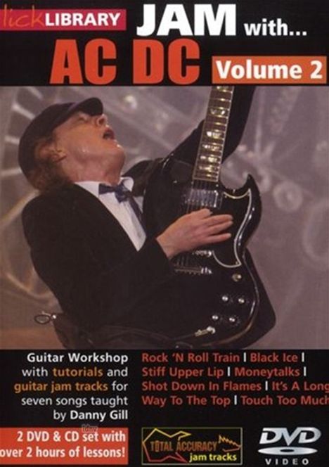 AC: Lick Library: Jam With AC/DC Volume 2, 3 Noten