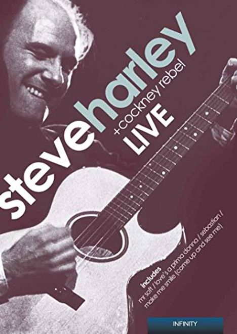 Steve Harley &amp; Cockney Rebel: In Concert 1989, DVD