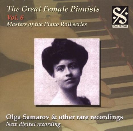 Piano Roll Recordings - Olga Samarov u.a., CD