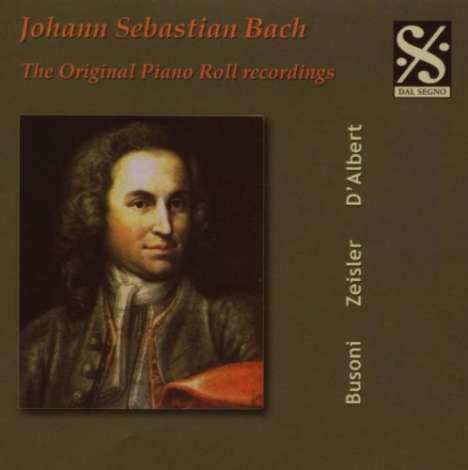 Piano Roll Recordings - Werke von Johann Sebastian Bach, CD