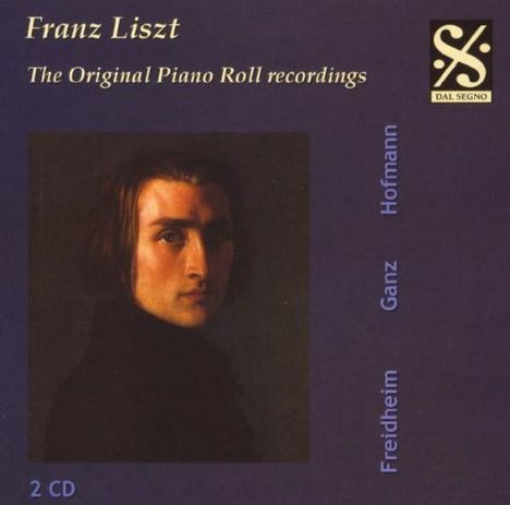 Piano Roll Recordings - Werke von Franz Liszt, 2 CDs