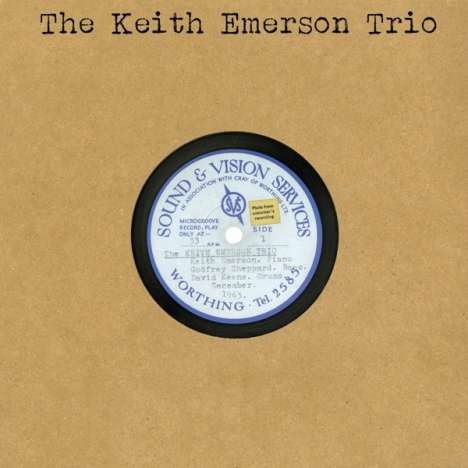 Keith Emerson: The Keith Emerson Trio, CD