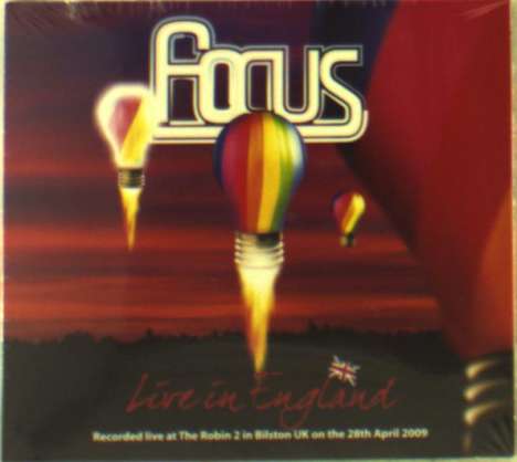 Focus: Live In England (Deluxe Edition), 2 CDs und 1 DVD