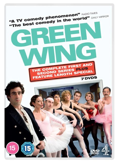 Green Wing Season 1 &amp; 2 (Complete Series) (UK Import), 7 DVDs