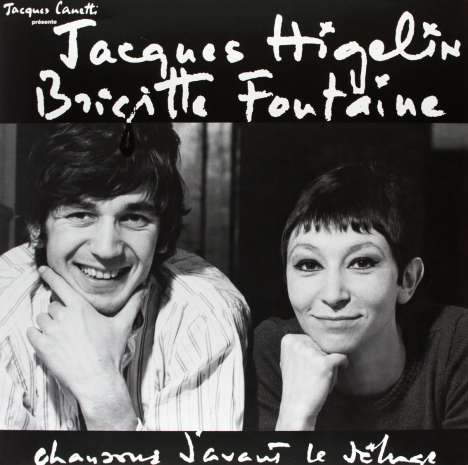Jacques Higelin &amp; Brigitte Fontaine: Chansons D'avant Le Deluge (remastered), LP