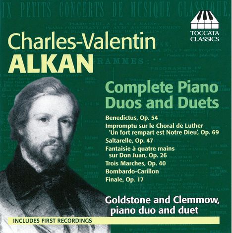 Charles Alkan (1813-1888): Klavierwerke für 2 Klaviere &amp; Klavier 4-händig, CD