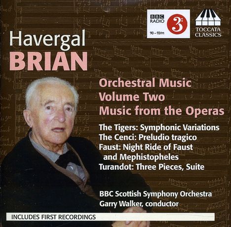 Havergal Brian (1876-1972): Orchesterwerke Vol.2, CD